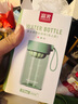 富光塑料水杯BB杯子女生夏季高颜值便携简约随行可爱泡茶杯家用耐热 珍珠白【茶隔+精准刻度】370ml 实拍图