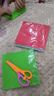 幼儿园儿童学生手工方形彩纸折纸卡纸剪纸diy贴纸制作材料方形 【100张】15x15cm 送剪刀 实拍图