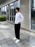 李宁排湿速干束脚运动长裤男子25春夏新款健身系列弹力舒适裤AYKV135 实拍图