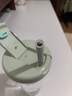 Glasslock玻璃杯进口大容量简约随手杯情侣男女水杯带盖透明吸管杯450ml 实拍图