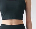 无印良品（MUJI） Walker 女式 易干 背心式文胸 内衣 BIH03A3S 黑色 S /A70 实拍图
