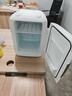 新飞小冰箱迷你车载冰箱宿舍车家用冷藏小型冷暖箱 车家两用 【圆款白色】机械ATP- 10L 实拍图