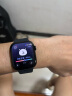 Apple/苹果 Watch Series 10 智能手表GPS款42毫米亮黑色铝金属表壳黑色运动型表带S/M MX1M3CH/B 实拍图