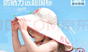 kocotreekk树儿童防晒帽防紫外线宝宝遮阳帽夏季男童女童太阳帽沙滩大帽檐 实拍图