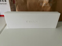 Apple/苹果 Watch Series 10 智能手表蜂窝款46毫米亮黑色铝金属表壳浓墨色回环式运动表带MWYL3CH/B 实拍图