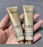 欧莱雅小金管防晒霜30ml*2户外高倍隔离霜护肤品化妆品生日礼物 实拍图