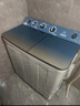 长虹半自动波轮洗衣机 家用老式双缸双桶 洗脱一体机 大容量脱水甩干机 以旧换新 【洗涤18公斤+脱水6.8公斤】双不锈钢桶 实拍图