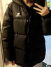 骆驼（CAMEL）【拒水羽绒】户外羽绒服鸭绒加厚羽绒衣经典时尚防风保暖运动外套 A33CR07164，幻影黑，男女同款 M （女生拍小一码） 实拍图