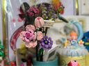 俐智（Loz）积木花永生花拼装模型玩具家居装饰情人节生日礼物1657浪漫爱琴海 实拍图