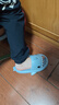 LATE TIME鲨鱼儿童拖鞋夏可爱男女童防滑厚底踩屎感软底防滑家居宝宝凉拖鞋 雾霾蓝 内长18cm 【建议脚长17cm】180 实拍图