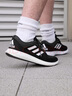 adidas CORERACER随心畅跑舒适休闲跑步鞋男子阿迪达斯官方轻运动 黑/白 FX3581 42 实拍图