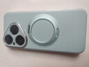 摩斐【精孔镜头全包丨旋转磁吸支架】适用华为pura80手机壳80pro+防摔商务国潮硅胶软边艺术超薄素皮款 实拍图
