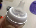 贝亲（Pigeon）自然实感第3代启衔奶嘴 宽口径奶嘴 M号-1只装 BA131 3个月以上 实拍图