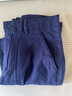 真维斯纯棉休闲裤男秋冬厚款直筒弹力商务西裤宽松中青年长裤子男 宝蓝 31 实拍图