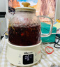 小熊（Bear）全玻璃壶体养生壶恒温壶 办公室多功能煮茶壶花茶壶 0金属养生杯 24h预约24h保温 1L YSH-M10H3 实拍图