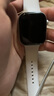 Apple/苹果 Watch Series 10 智能手表GPS款46毫米银色铝金属表壳丹宁色运动型表带M/L MX223CH/B 实拍图