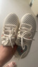 卡帝乐鳄鱼女鞋飞织老爹鞋女夏季透气镂空大网眼休闲鞋子女 1582 米色 36 实拍图