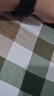 单人床单大学生寝室上下铺专用被单格子可裸睡磨毛水洗棉床单单件 红棕绿格【床单】 100x210cm【适合学生宿舍床】 实拍图