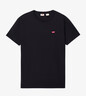 Levi's李维斯25新款情侣简约休闲时尚宽松LOGO印花短袖T恤 黑色 002U3-0001 2XL 实拍图