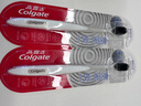高露洁（Colgate）宽密炭棉感护龈宽头炭丝软毛牙刷2支成人男士情侣牙刷清洁自营 实拍图