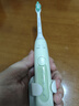 飞利浦（PHILIPS）【肖战推荐】电动牙刷钻石3系 生日礼物 成人情侣款送男生/女友 微泡水流 HX5161/05抹茶绿 实拍图