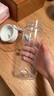 无印良品（MUJI）共聚酯 便携水杯高颜值透明水杯运动水杯 透明 550ml 实拍图