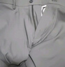 罗蒙（ROMON）高弹力冰丝休闲裤子男商务修身直筒长裤子夏季薄款男裤灰色33 实拍图