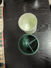 JAJALIN旅行洗漱杯可拆2个刷牙杯牙缸创意简约牙具盒旅游洗漱杯套装浅绿 实拍图