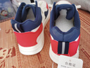 回力秋冬男鞋加绒可选棉鞋板鞋轻便跑步鞋子男4262 米蓝红-中帮款 43 实拍图