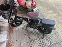 新大洲新国标代驾折叠电动车超长续航 锂电池电瓶助力自行单车轻便迷你小型男女士代步上班用可放后备箱 至尊-12减震-进口级30A-纯电续航≤90km 实拍图