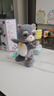 趣巢抖喵斑布猫学说话唱歌跳舞儿童玩具女孩毛绒公仔仿真猫咪玩偶 实拍图