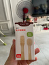 世喜婴儿牙刷0-1岁乳牙刷口腔清洁棒器早早刷2支装新生幼儿硅胶刷套装 实拍图
