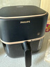 飞利浦（PHILIPS）空气炸锅不用翻面 家用全自动 可视5L大容量 烘烤炸焗一体 烤红薯烤薯条 清凉暑假 HD9455/80  实拍图