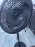 美的（Midea）【超级单品】七叶轻音立式电风扇家用柔风落地扇台式桌面小型风扇大风量节能摇头宿舍电扇 SAF30AB 实拍图