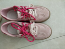 热风（Hotwind）德训鞋女鞋春秋新款潮流百搭双色鞋带休闲平底板鞋外穿小白鞋 14粉红(H14W25710) 38 实拍图