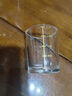 润华年玻璃白酒杯2两带刻度酒杯家用酒具洋酒烈酒啤酒杯酒杯 金色刻度二两杯 8只 实拍图