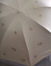 天堂 防紫外线晴雨伞三折 便携黑胶遮阳太阳伞晴雨两用 黑色 实拍图