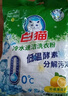 白猫 冷水速洁洗衣粉5斤 低温酵素分解污渍柠檬薄荷香2500g机洗袋装 实拍图