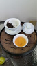 苏氏陶瓷（SUSHI CERAMICS）手绘画青竹羊脂玉瓷盖碗小套组非遗老师苏爱珍作品 实拍图