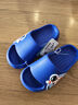 猪爸爸儿童拖鞋男童夏季居家室内浴室防滑2025新款中大童男宝宝凉鞋蓝21 实拍图