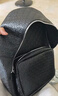 Calvin KleinJeans男士校园风满版压印字母拉链ck大容量双肩包节日礼物HH2622 实拍图