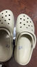 卡骆驰（crocs）经典云朵Clog女沙滩洞洞鞋凉拖鞋206750 206750-001  37  实拍图
