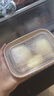 美丽雅一次性饭盒方形1000ml*20套 食品级野餐外卖水果牛皮纸打包盒带盖 实拍图