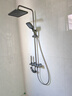 JOMOW淋浴花洒套装增压家用浴室恒温花洒智能数显沐浴淋浴全套钢琴按键 W4枪灰色【恒温防烫】增压数显 实拍图