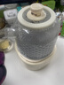 小熊（Bear）全玻璃壶体养生壶恒温壶 办公室多功能煮茶壶花茶壶 0金属养生杯 24h预约24h保温 1L YSH-P10Q7 实拍图