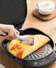 美的（Midea）电饼铛家庭用双面加热上下盘可拆洗煎饼铛煎烤机烙饼锅早餐机加深烤盘大火力大尺寸电饼档JKC3078 实拍图