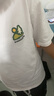 左西男童短袖t恤纯棉儿童夏季白色上衣2025新款男孩大童打底 白色 150 晒单实拍图