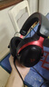iKF V11 Pro四模无线游戏耳机蓝牙头戴全景环绕音有线2.4G电竞专用fps无畏契约听声辨位三角洲 黑红色 实拍图