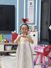巴拉巴拉女童连衣裙儿童裙子夏装刺绣国风汉服襦裙新中式208225111032 实拍图