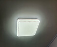 雷士（NVC）吸顶灯全光谱护眼智能客厅灯简约卧室浪漫奶油风LED灯具灯饰套餐 【金简影48W】方形卧室 三色调光 实拍图